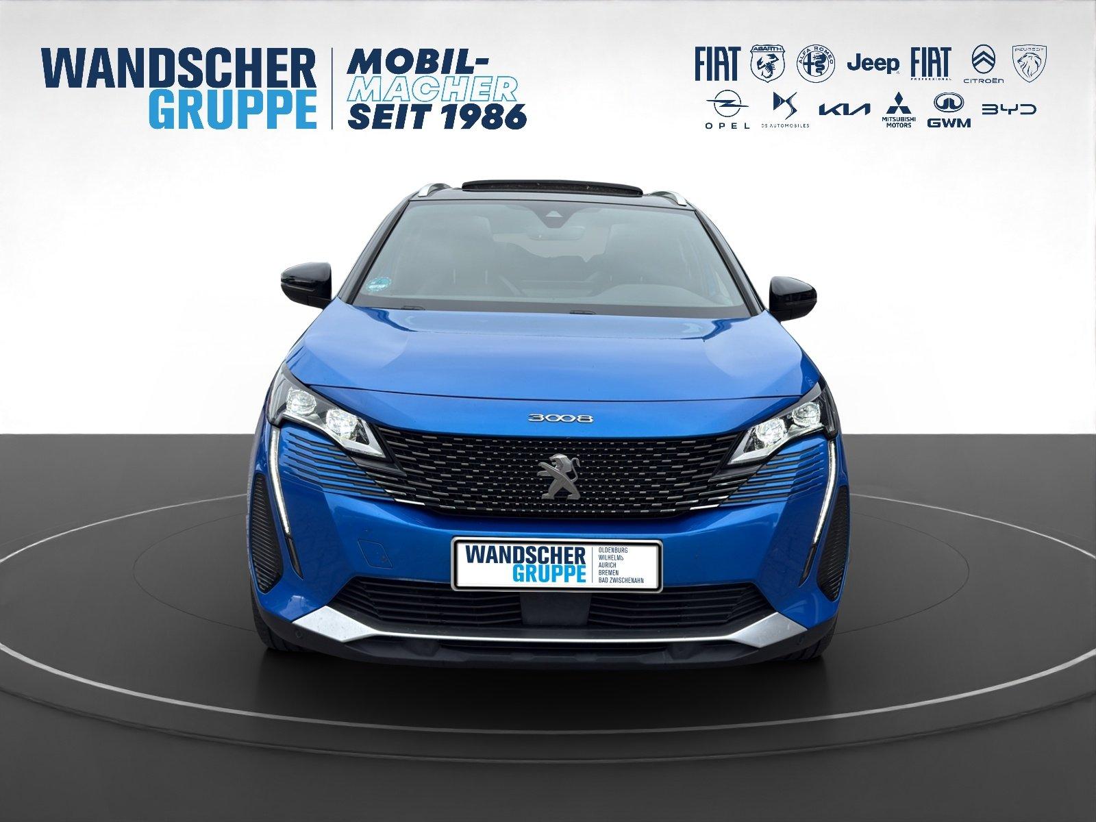 Peugeot 3008 1.5 BlueHDi 130 GT Kam.+KeyLess+LED+Navi+SD