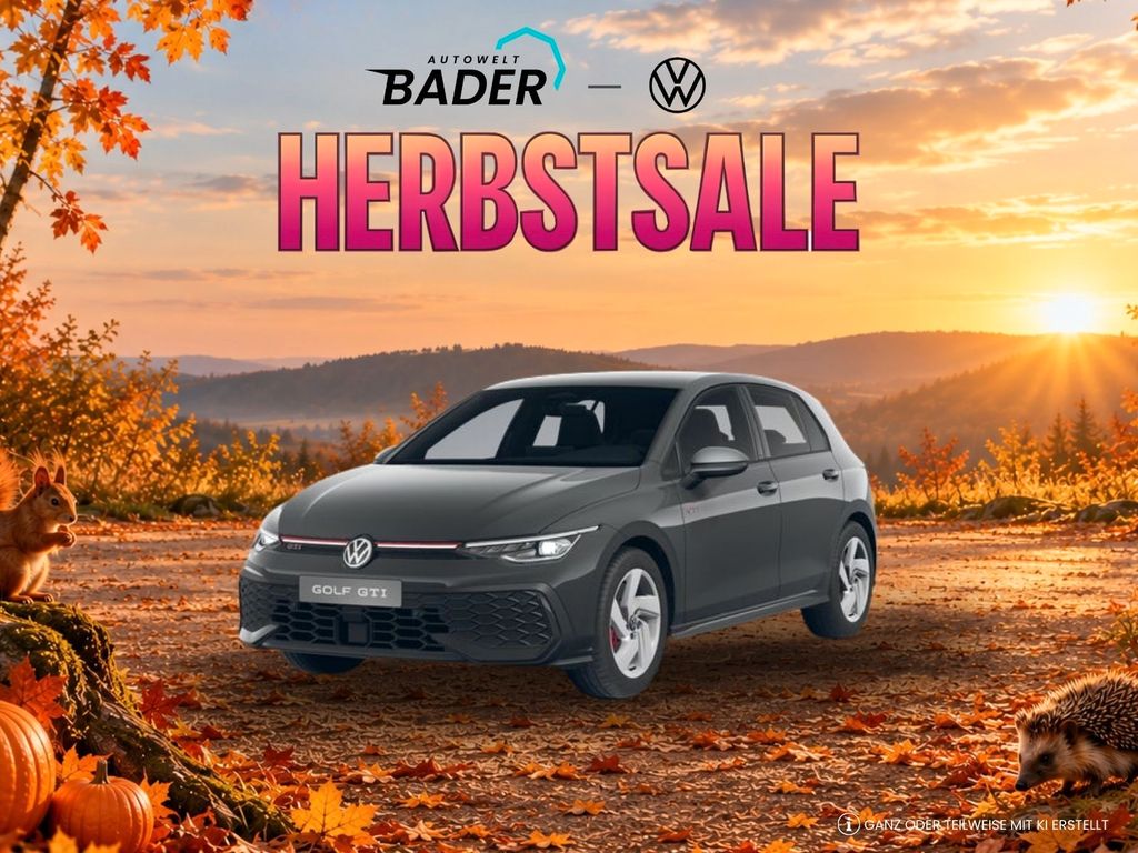 Golf GTI "Herbst-Sale" AUTOWELT-BADER!