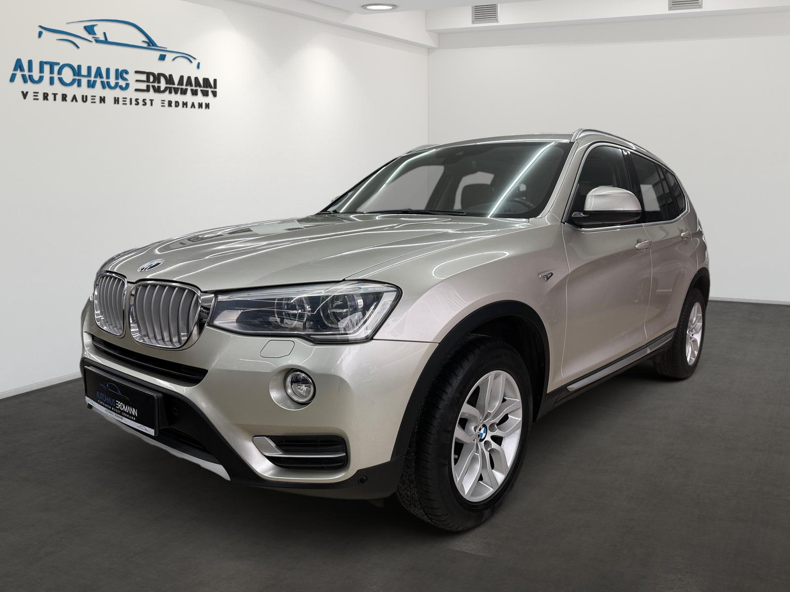 BMW X3 xDrive 20 d*1.Hand*LED-SW*HuD*Pano*Navi*Leder