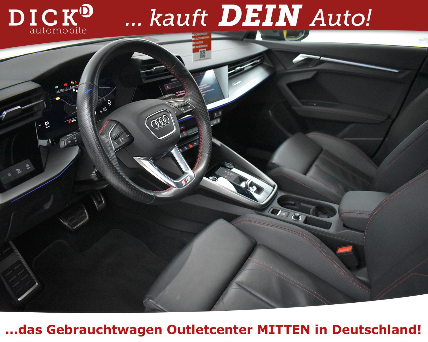AUDI A3 SB 35 TFSI Edit. One S LINE >NEU MOD+B&O+VOLL - Image 12