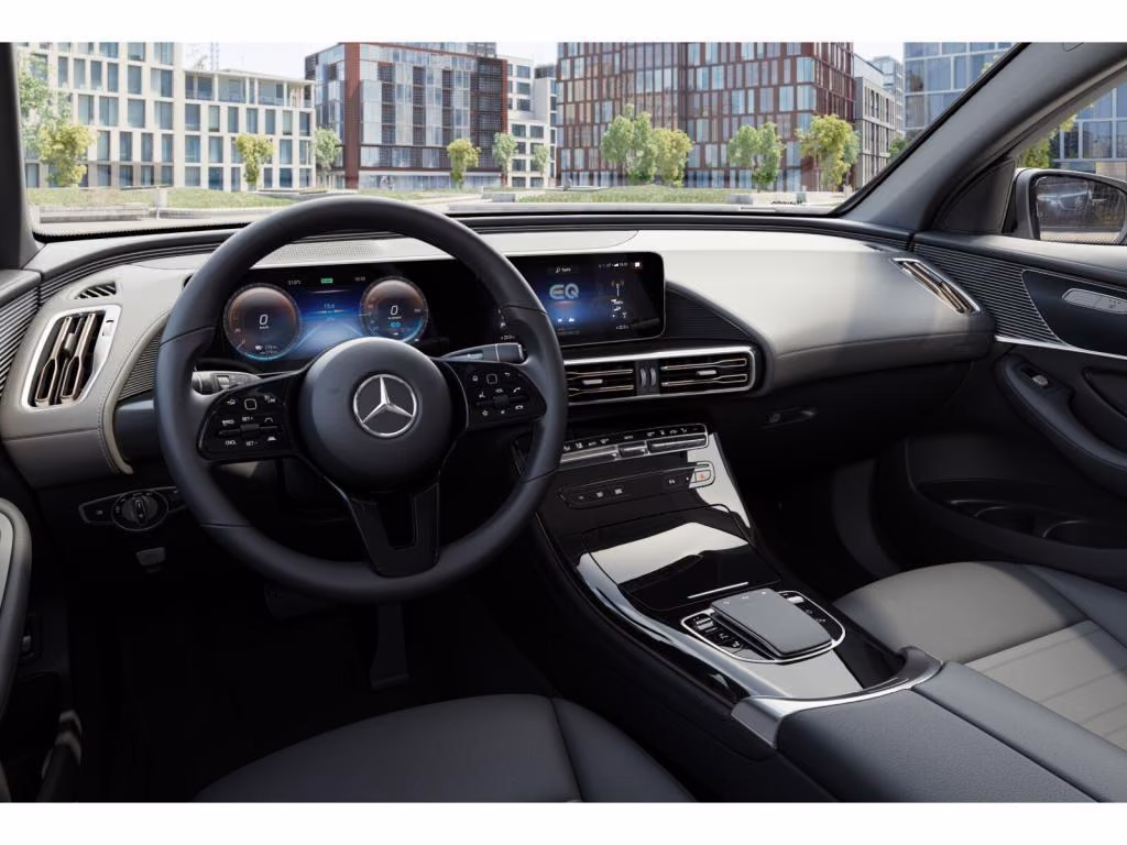 Mercedes-Benz EQC 400 4M HUD+360°+M-LED+DISTRO+TOTWINKEL+19"