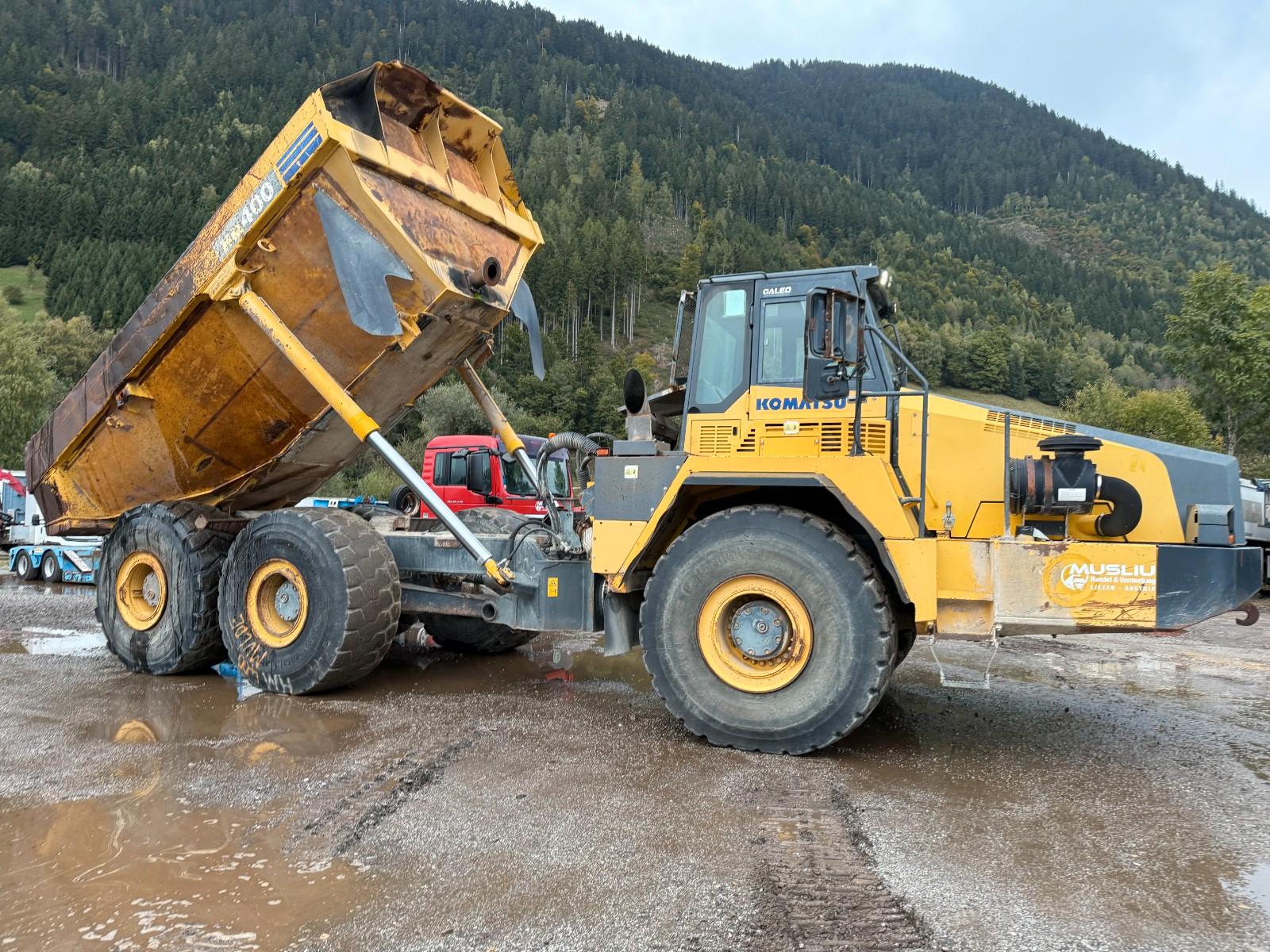 Komatsu HM 400-2 Dumper Mulde