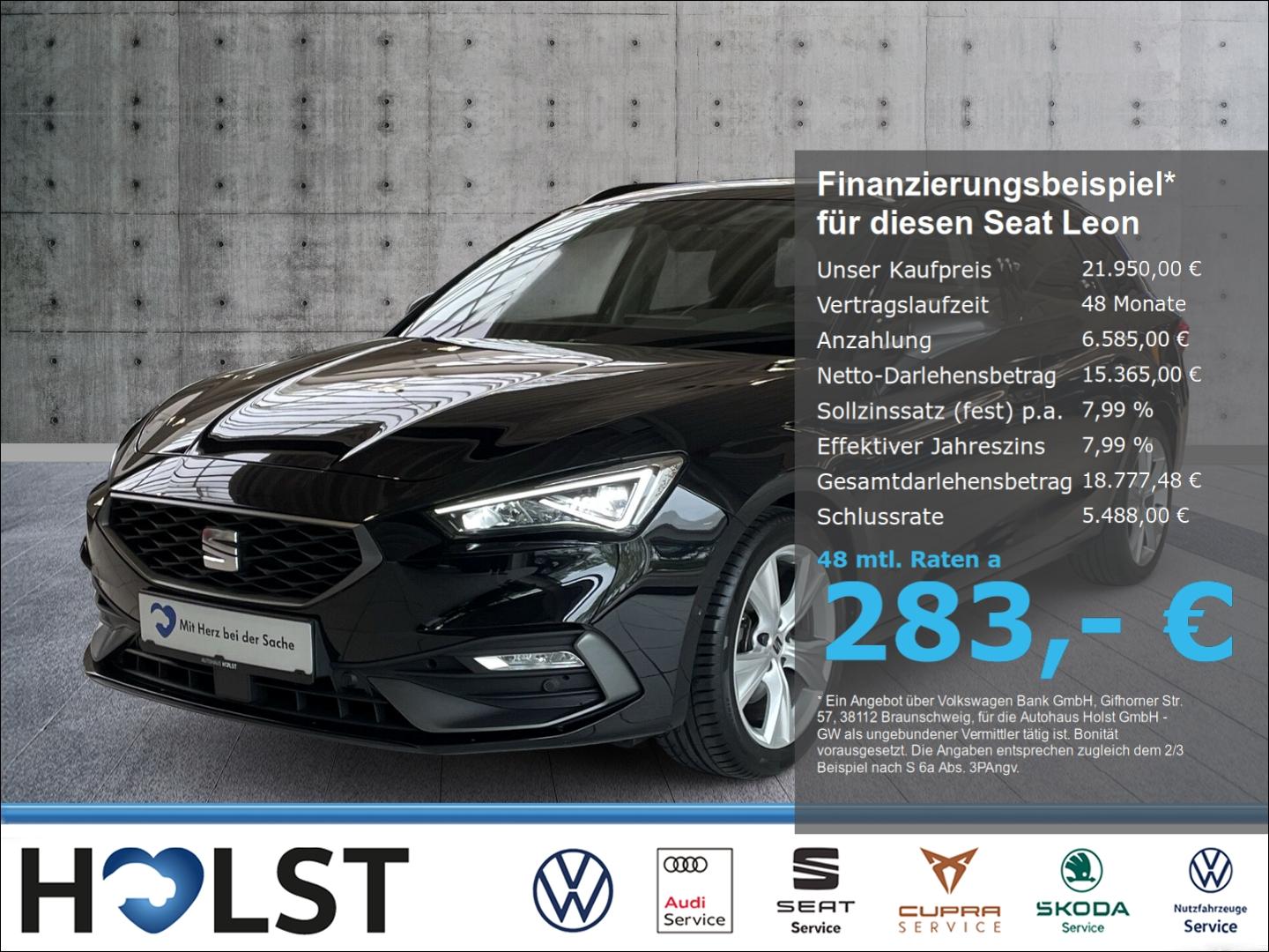Seat Leon Sportstourer FR 1.0TSI NAV,LED,EU-Import