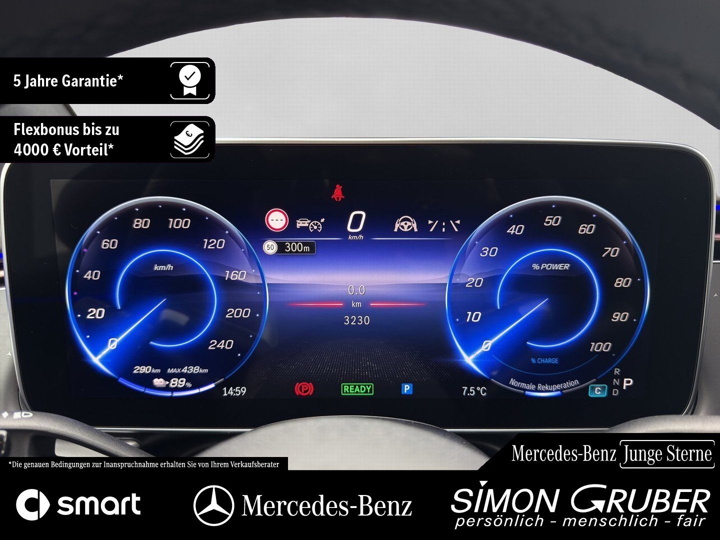 Fahrzeugabbildung Mercedes-Benz EQE 350 4M SUV AMG Pano Airmatic Leder AHK