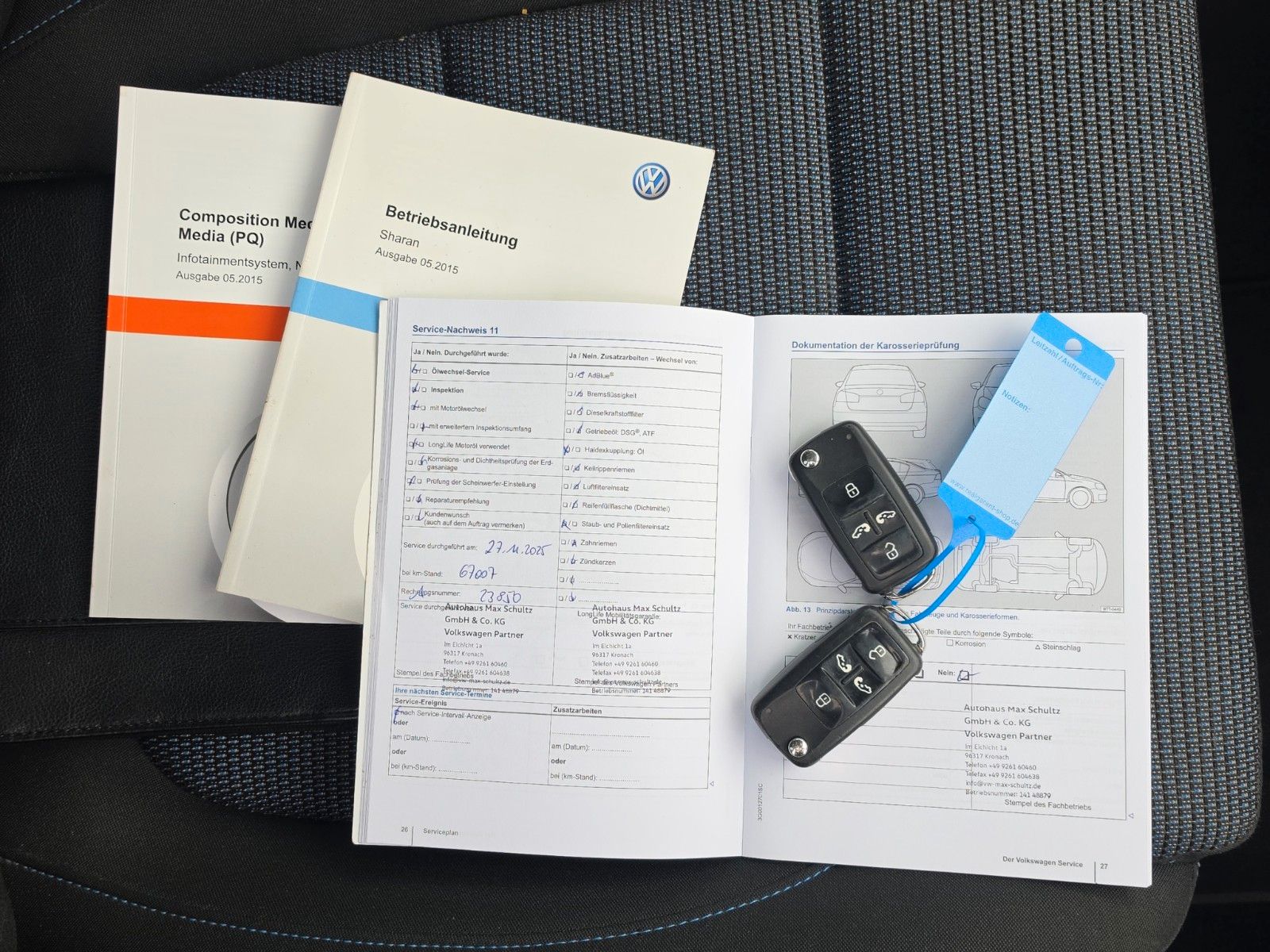 Fahrzeugabbildung Volkswagen Sharan Ocean 4Motion Aus 1.Hand