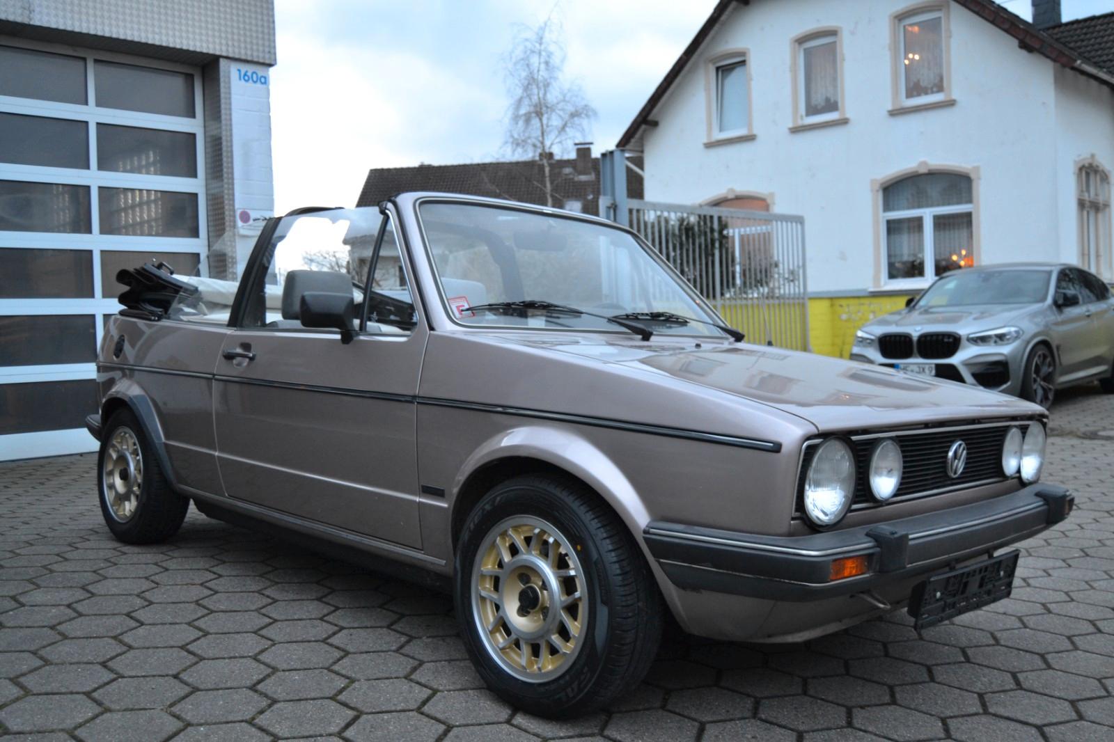 Volkswagen Golf 1 GL Cabriolet, H-Zul., GTI Lenkrad, Radio