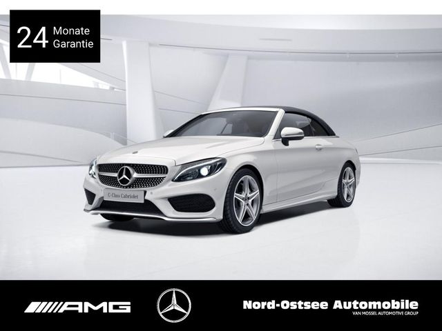 Mercedes-Benz C 180 Cabriolet AMG Navi Kam SHZ Burmester LED