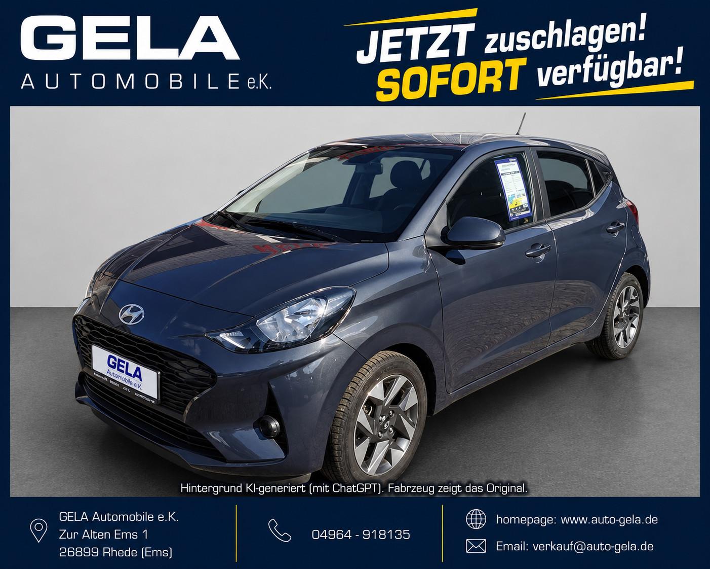 Hyundai i10 1.0 Trend /Klima/Navi/Rückfahrkamera/Alu