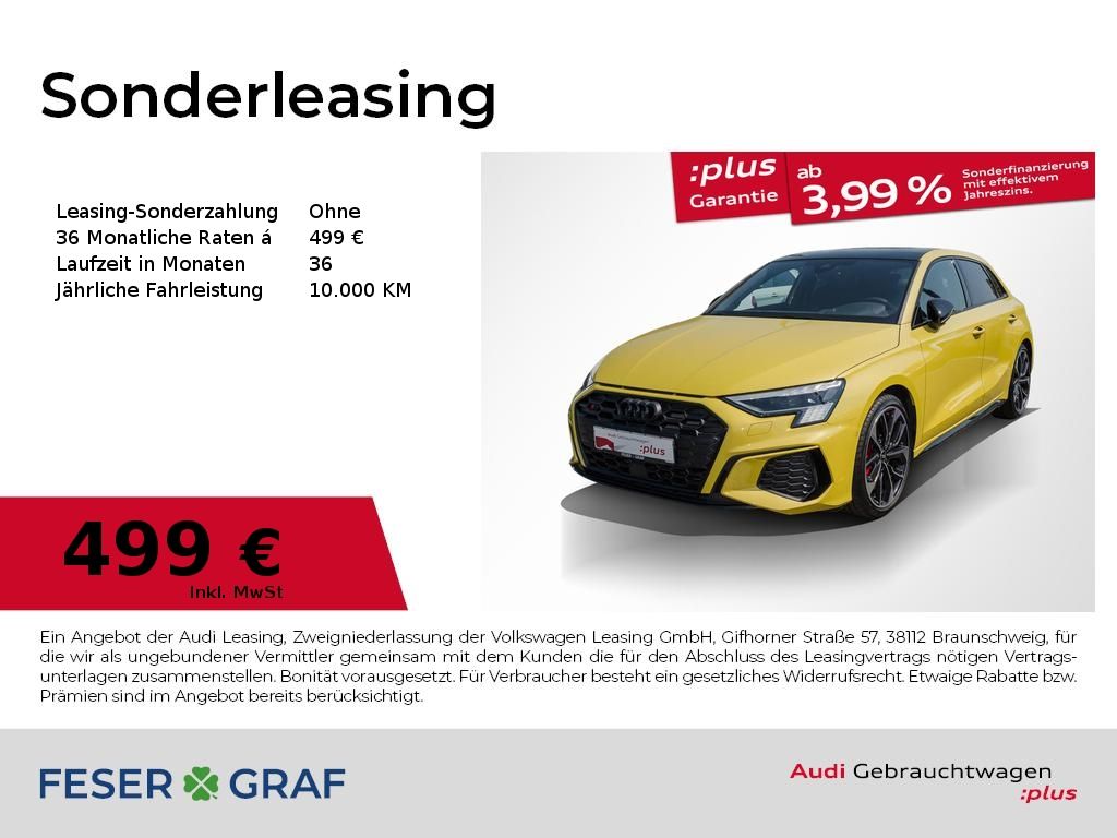 Audi S3 Sportback Matrix/Leder/Pano/B&O/HuD/Kamera