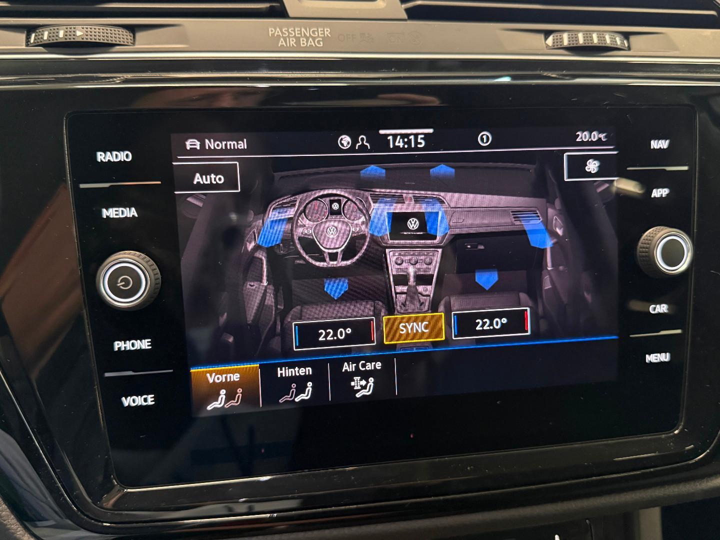 Volkswagen Touran Highline 1.5 TSI DSG 7 SITZE AHK KAMERA, миниатюра 23