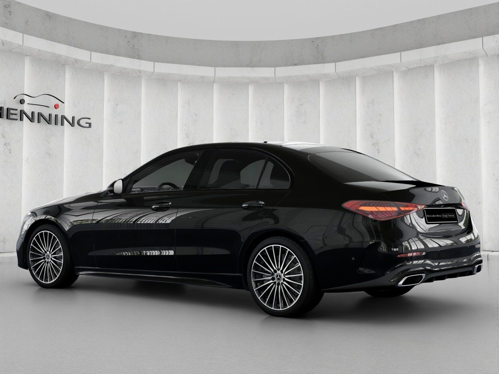 Mercedes-Benz C 300 d AMG Night-Paket Burmester 360° Memo Totw imagem 2