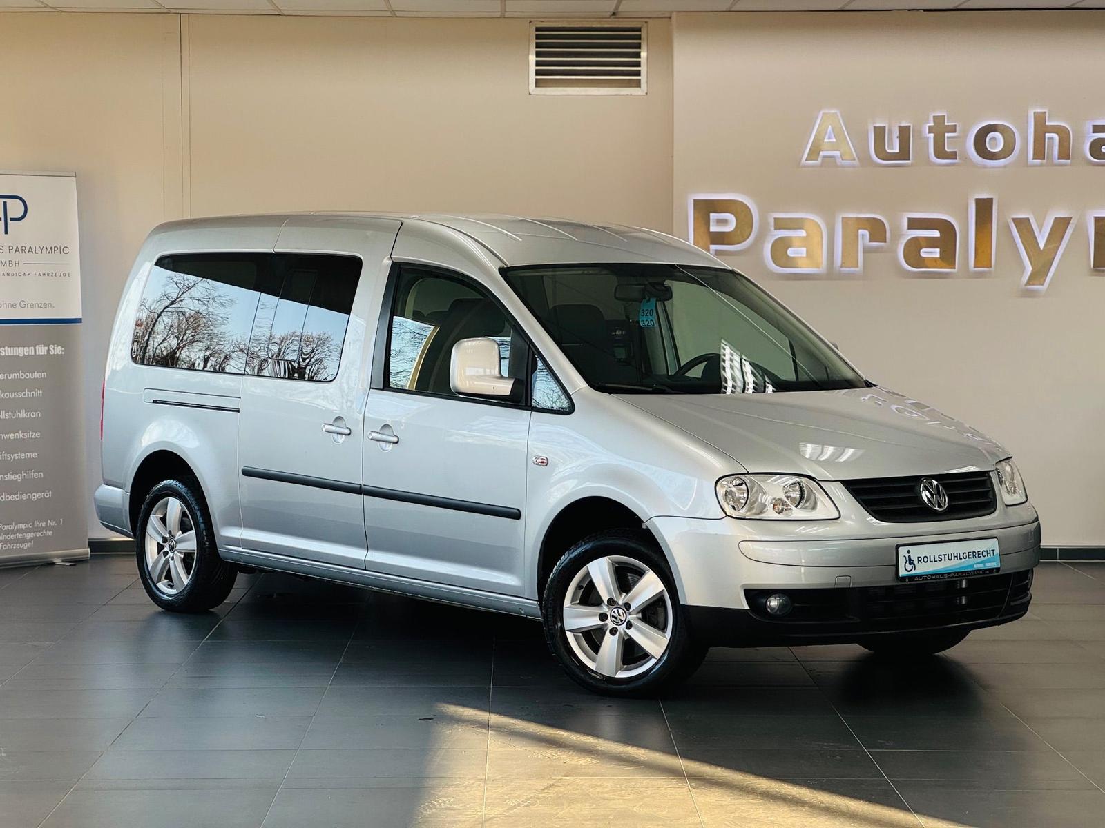 Volkswagen Caddy Maxi Team 1.9 TDI Rollstuhlgerecht-Rampe