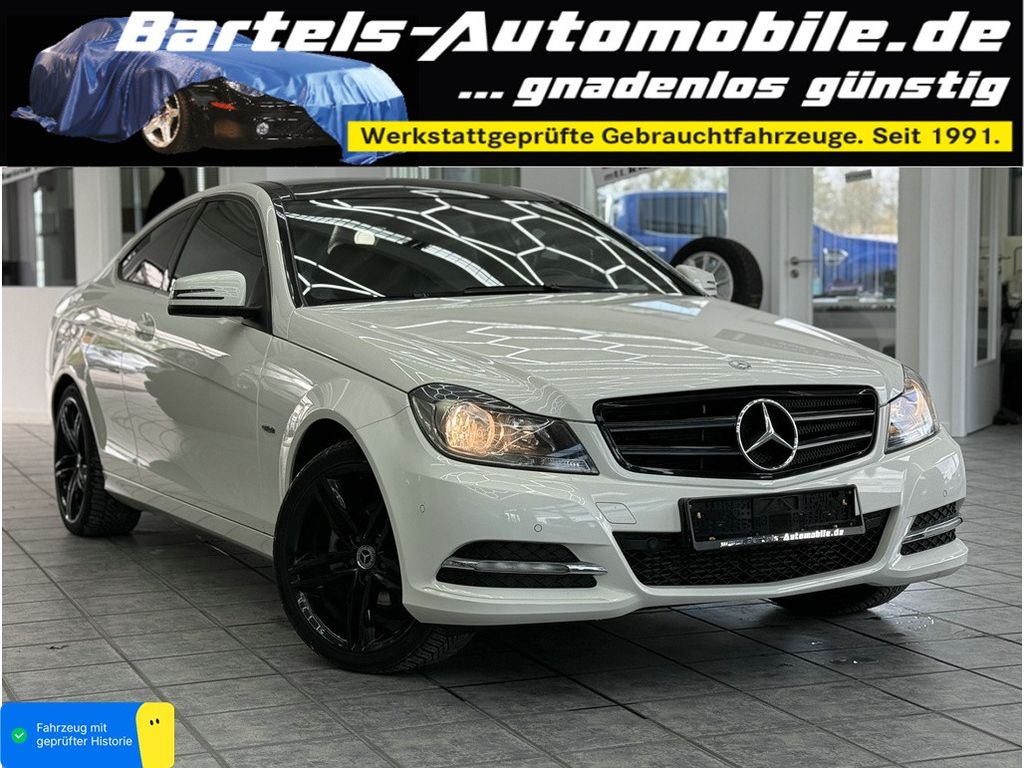 MERCEDES-BENZ C 180 CGI Coupe, Leder, Panorama, Navi, AHK