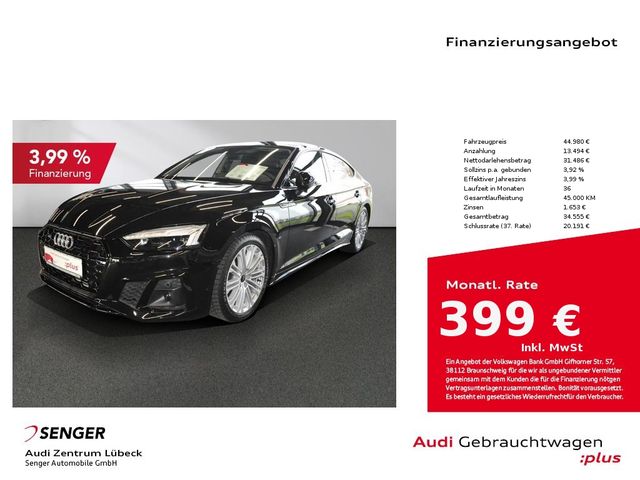 Audi A5 Sportback S line 40 TFSI quattro Audi connect