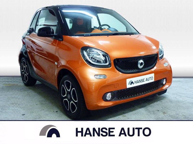 Smart ForTwo coupé-Aut.-Klima-R.Kam.PDC-Alu-PanoDach