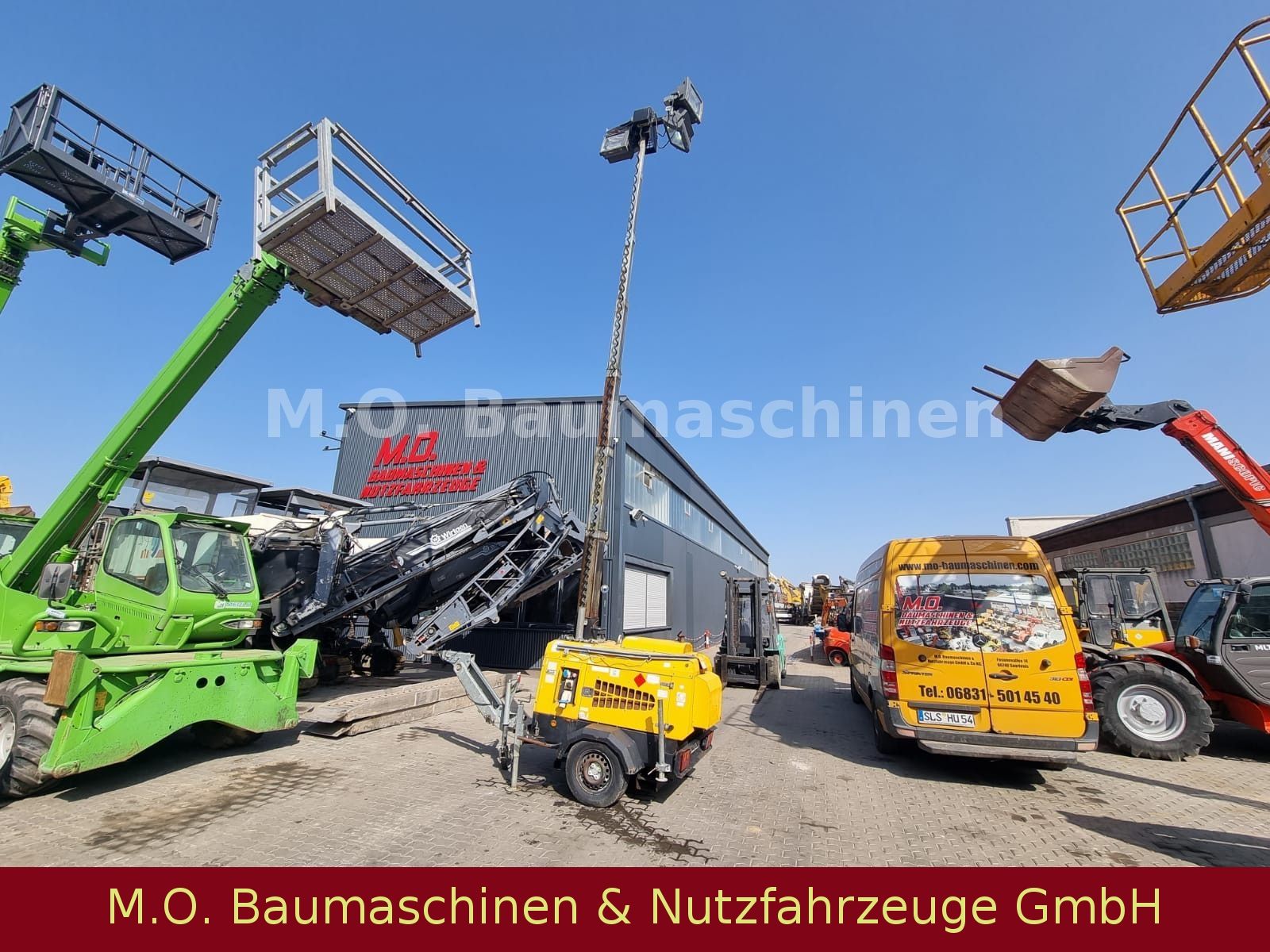 Fahrzeugabbildung Andere Superlight VT 1 / 9 KVA / Lichtmast /