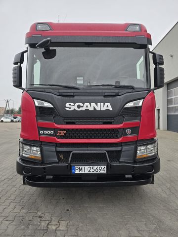 Scania G500  XT 6x4 Kran Kesla