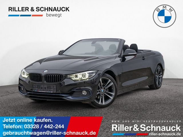 BMW 420i Cabrio Sport Line H/K+LED+NAVI+LEDER+KEYLES