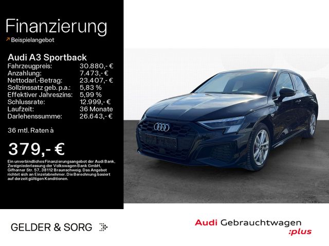 Audi A3 Sportback S line 45 TFSIe RFK*ACC*Matrix*Navi