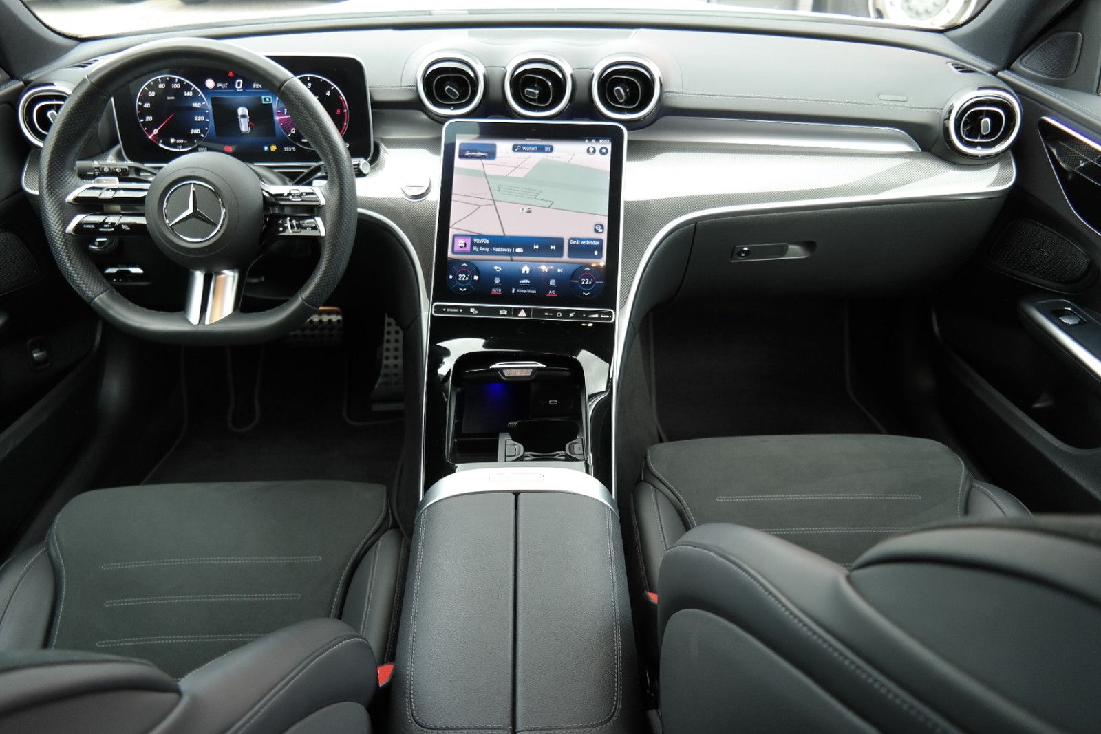 Mercedes-Benz C 220 T 4Matic Leder LED AMG-Line High-B. Garan foto 11