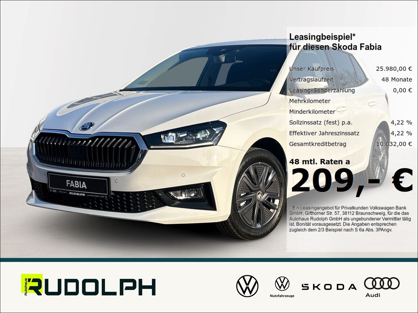 Skoda Fabia 1.0 TSI DSG Balance NAVI+ANSCHLUSSGARANTIE