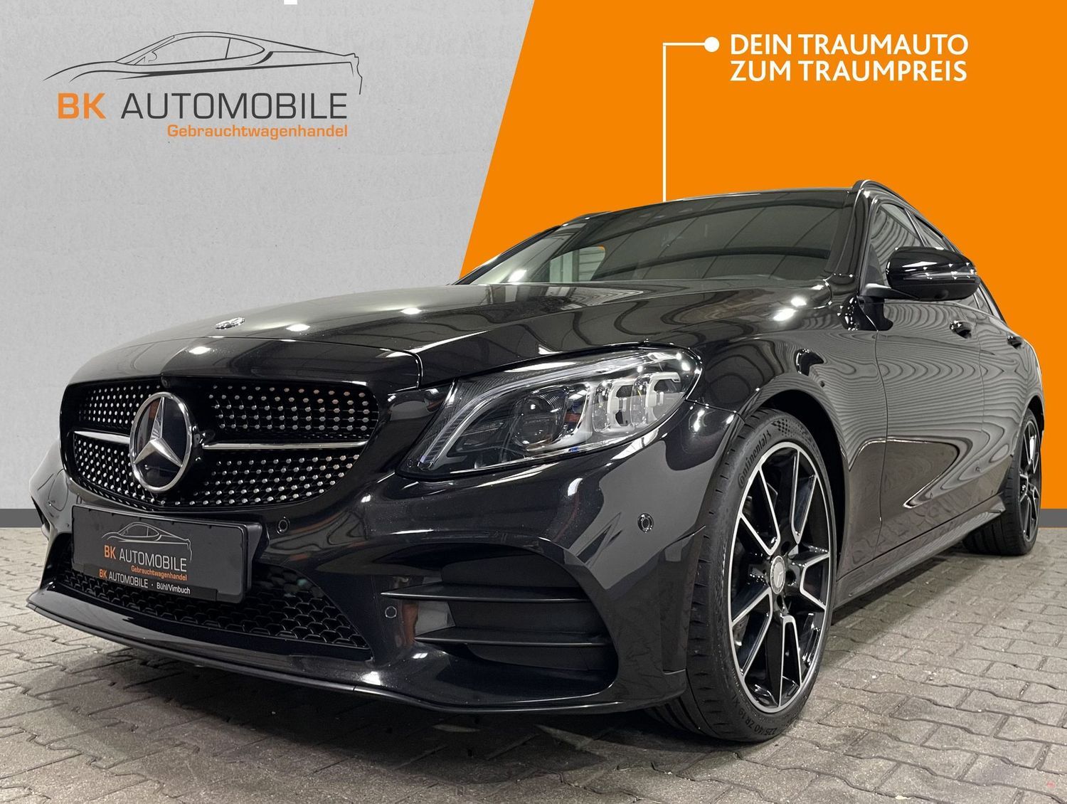 Fahrzeugabbildung Mercedes-Benz C 300 T AMG Night#LED#Mbux#360°#M-Beam#Burmester