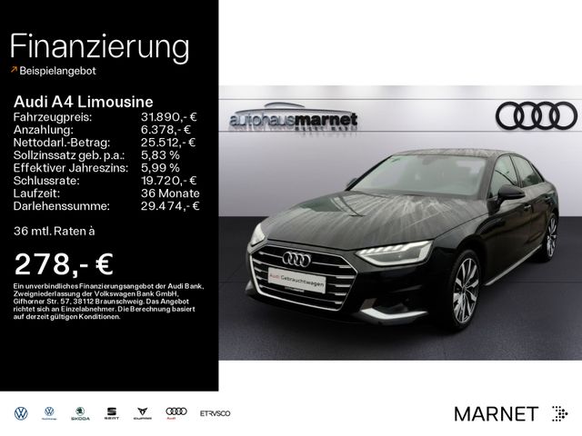 Audi A4 Limousine Advanced 40 TFSI S line*Navi*Matrix