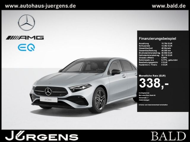 Mercedes-Benz A 200 Limousine +AMG+MBUX+Wide+Pano+Navi+AHK+Cam