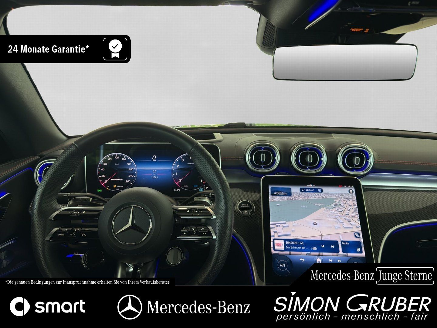 Fahrzeugabbildung Mercedes-Benz CLE 53 4M AMG Night Dyn+ HUD Burm Sitzklima 20``