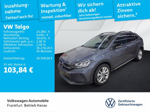 Volkswagen Taigo 1.0 TSI DSG Goal Navi Spurwechselassistent