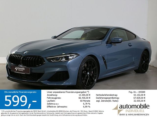 BMW M850i xDrive Coupé Laser NightVision B&W TV Glas