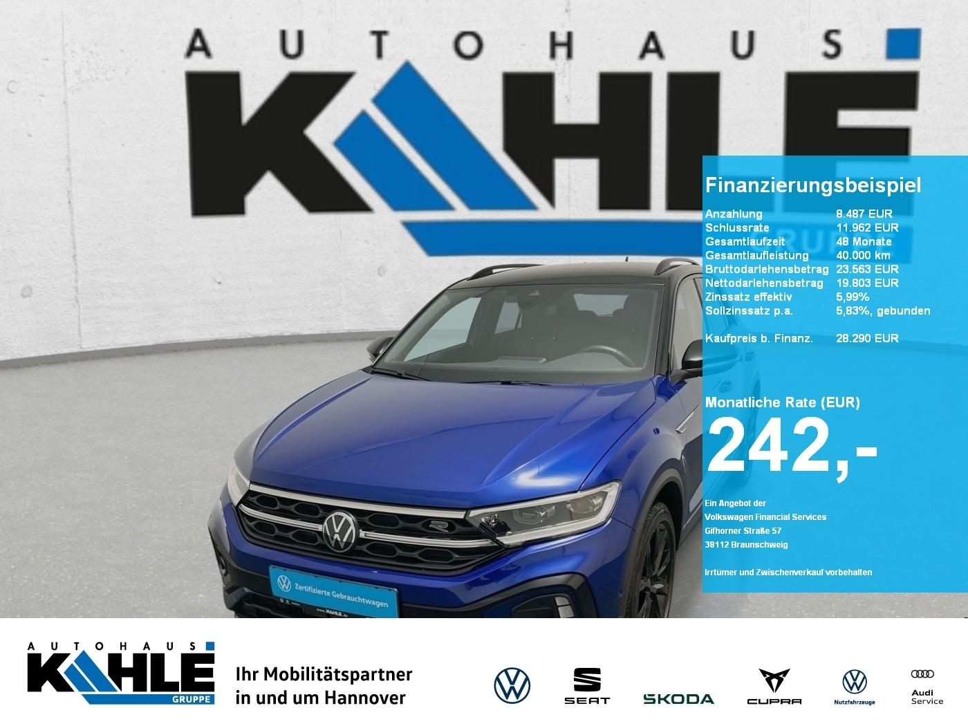Volkswagen T-Roc 1.5 TSI DSG R-Line CarPlay Black ACC AHK