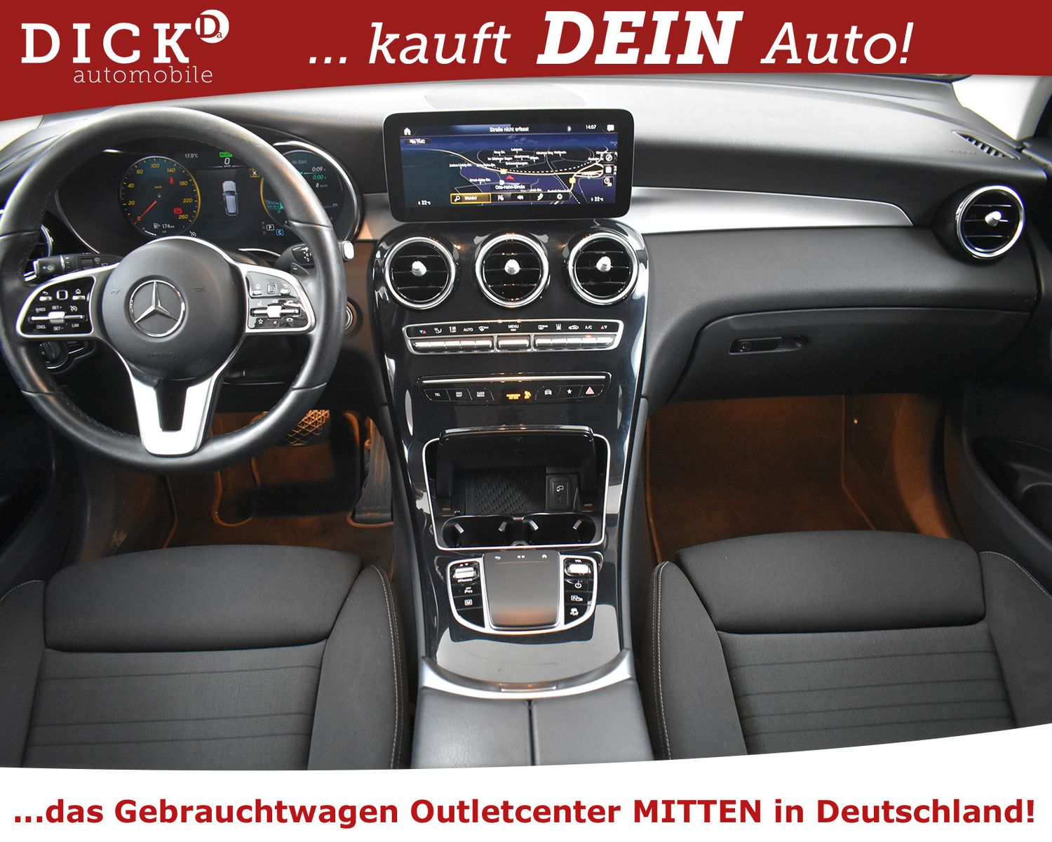 MERCEDES-BENZ GLC 300de 4M >WIDES+NAVI+LED+STANDHZ+TEMP+KAMERA - Image 8