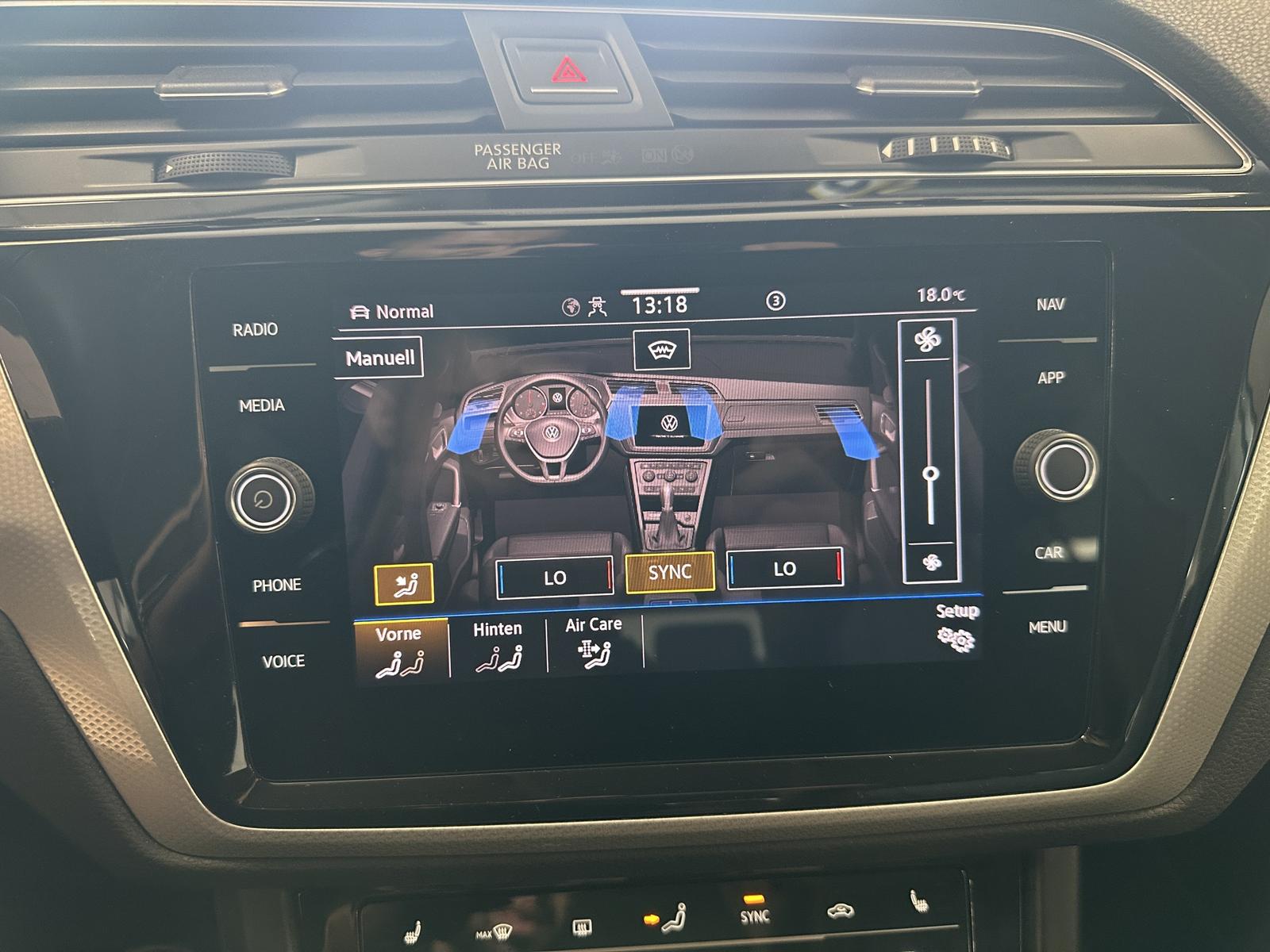 Volkswagen Touran Move 7Sitze AHK LED ACC SHZ PDC WSS heiz., миниатюра 22