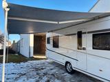 HYMER / ERIBA / HYMERCAR NOVA 590 SL -Leder, Klima, Mover, Markiese- Top - HYMER / ERIBA Separate Dusche Wohnwagen