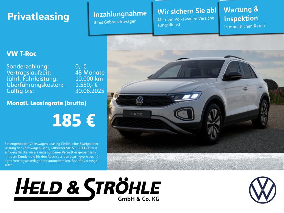 Volkswagen T-Roc Goal 1.0 l TSI OPF 85 kW 6-Gang KAM