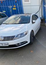 Volkswagen CC 3.6 V6 DSG 4MOTION -AHK,Standheizung,TüV neu - weiße Volkswagen CC