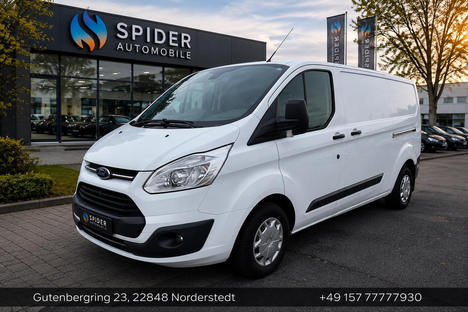 Ford Transit Custom Kasten 310 L2 2j TÜV 19% MwSt ink
