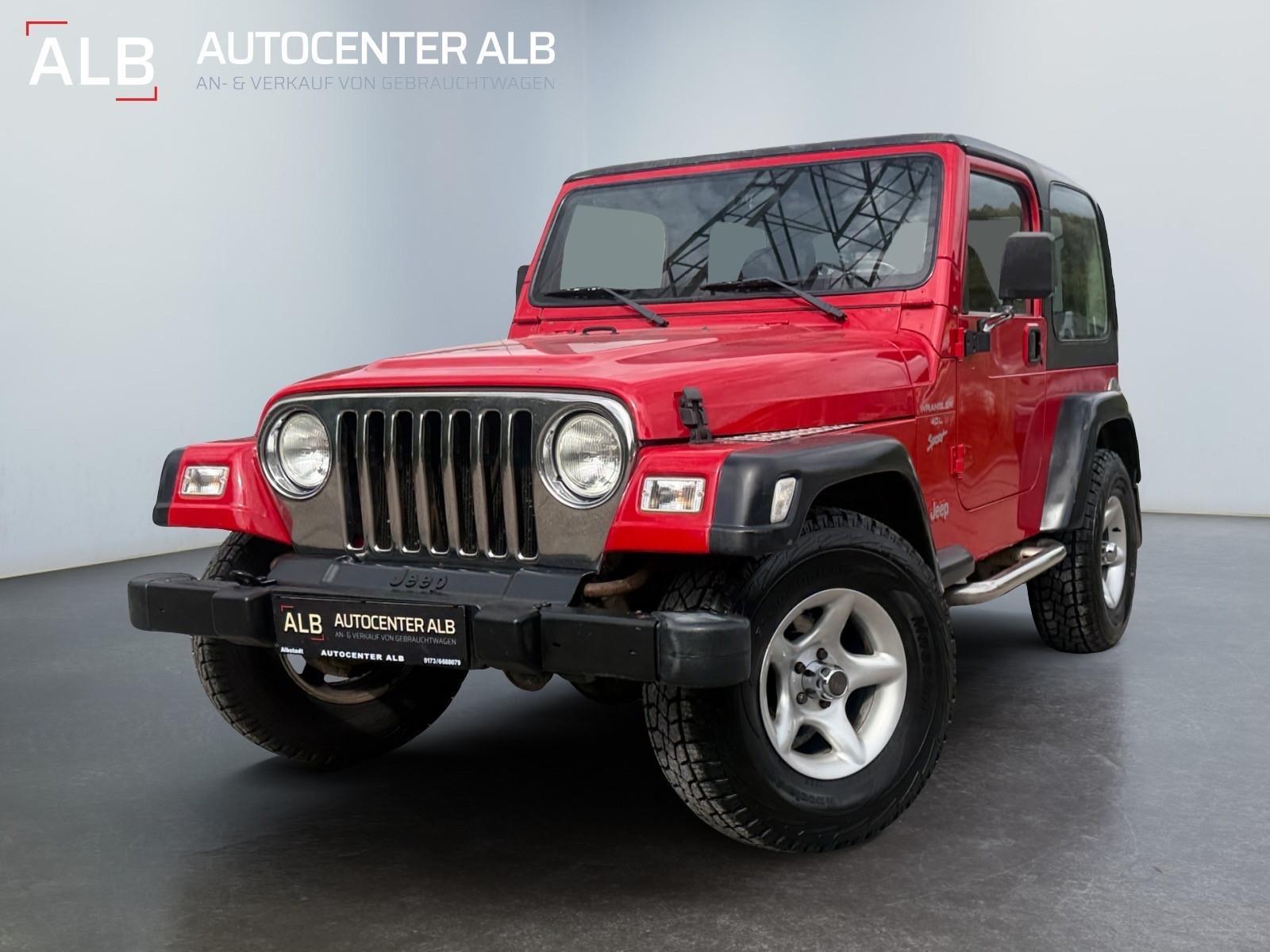 JEEP WRANGLER 4.0 SAHARA SPORT 177CH - 4X4 - CONTRÔLE TECHNIQUE NEUF - BVM