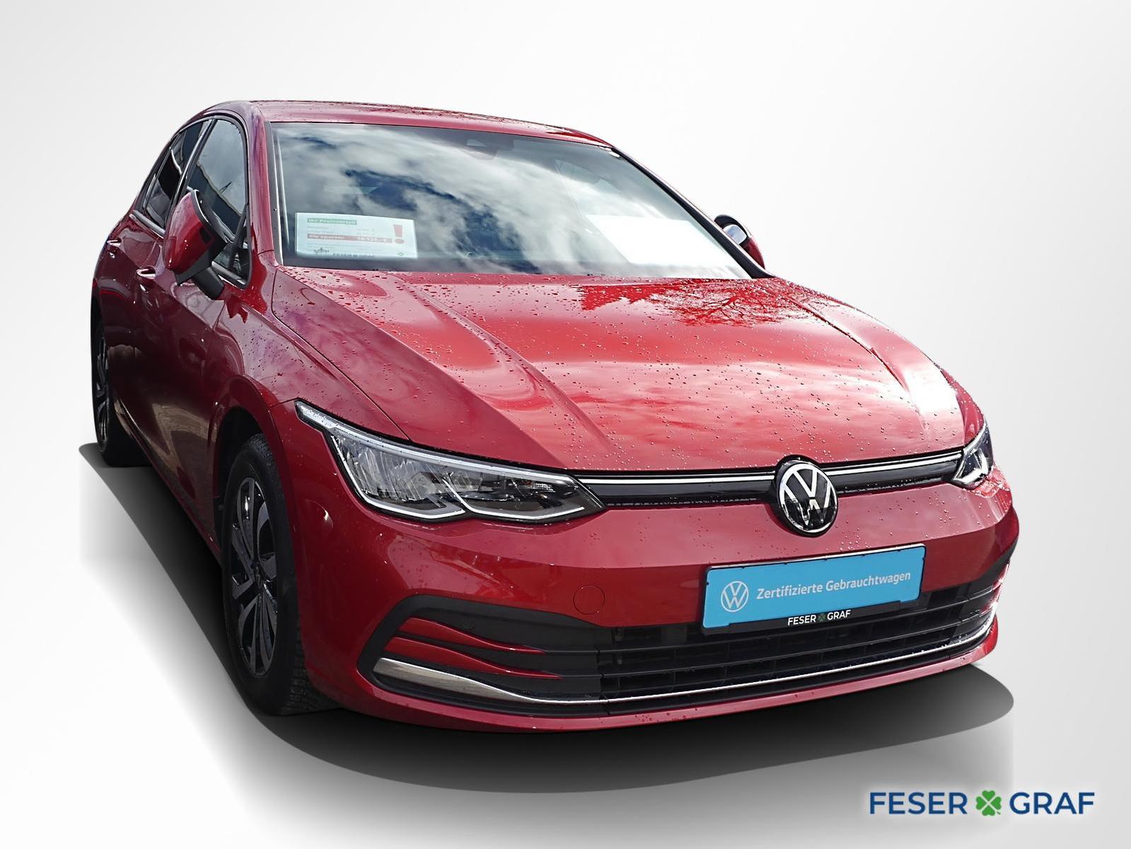 Volkswagen Golf 8 1.5 eTSI Active DSG ACC Navi RüKa Sitzh.