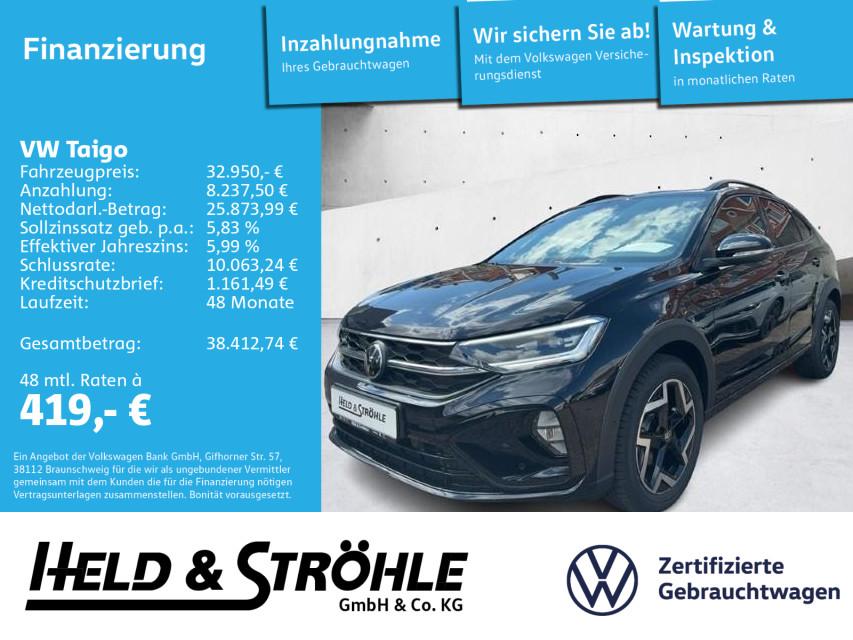 Volkswagen Taigo R-Line 1.0 TSI DSG 17 ACC MATRIX NAVI RFK
