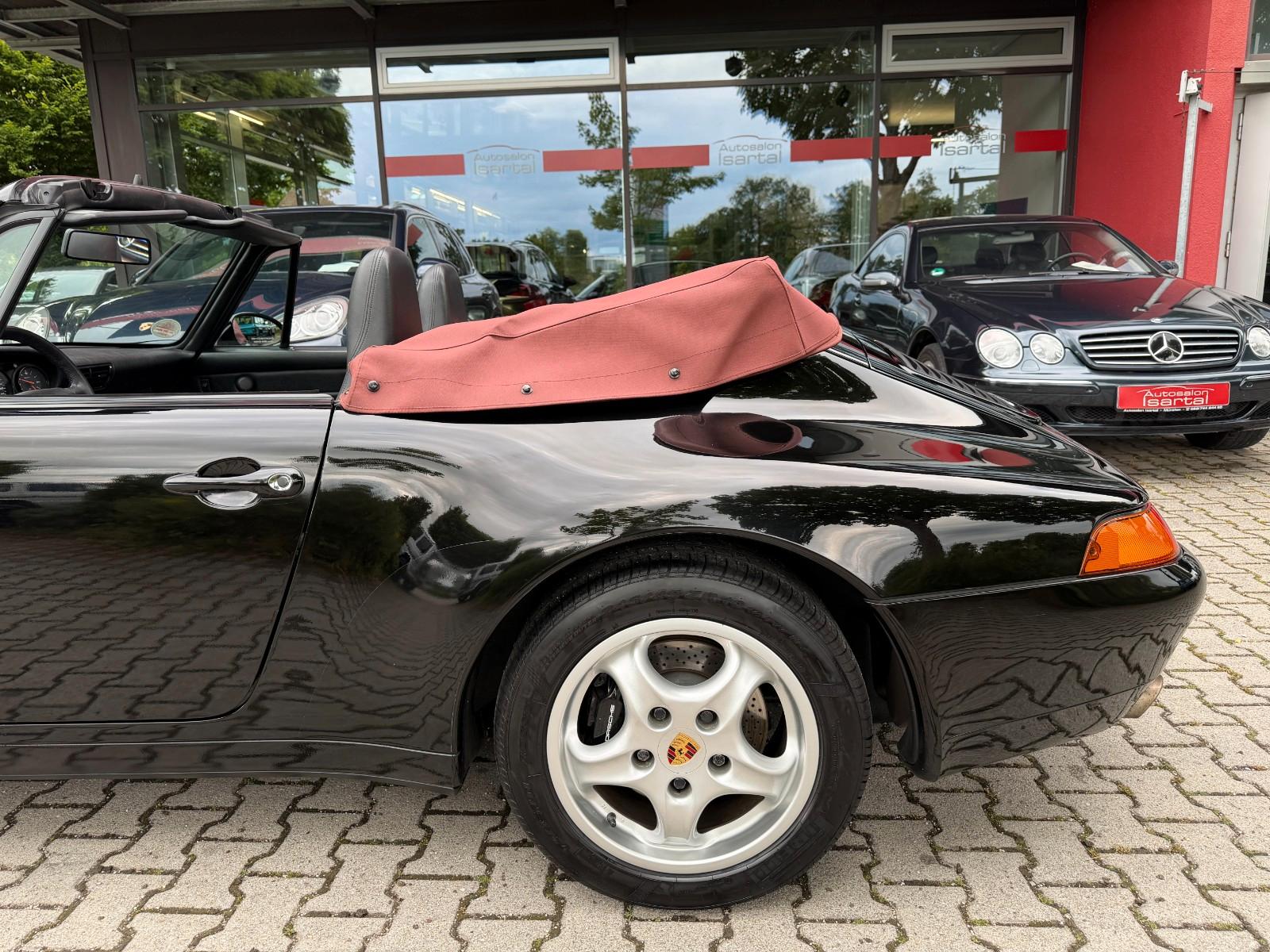 Porsche 993 C2 Cabrio 6-Gg.- 1.dt. Hd. PZ-Scheckheft
