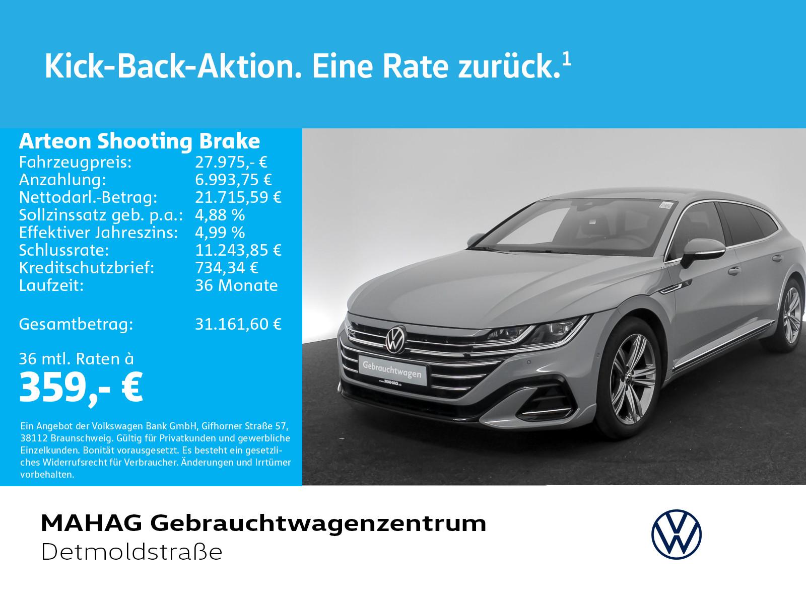 Volkswagen Arteon Shooting Brake 2.0 TSI R-Line NaviPro IQ.