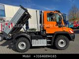 Unimog U219, KIPPER ,AUTOMATIK, MOTOR ABTRIEB VORNE - Unimog Pritsche + Plane
