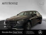Mercedes-Benz E 400 d 4M AVANTGARDE+ABC+AHK+PANO+360°+DISTR PL - Mercedes-Benz E 400 mit Diesel-Antrieb: Grau, Limousine