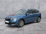 Skoda Kamiq 1.5 TSI DSG CLEVER LED+APP+SHZ+AHK+RFK+17" - blaue Skoda Kamiq