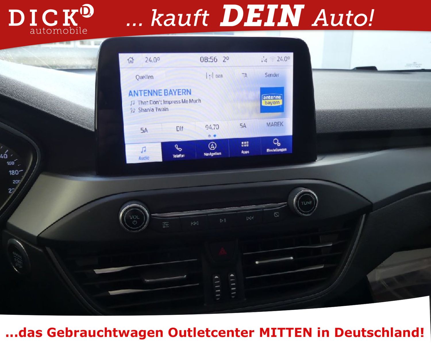 Fahrzeugabbildung Ford Focus T C&C 1.5EB Aut. AHK/LED/NAVI/PDC+/RFK/8Fa