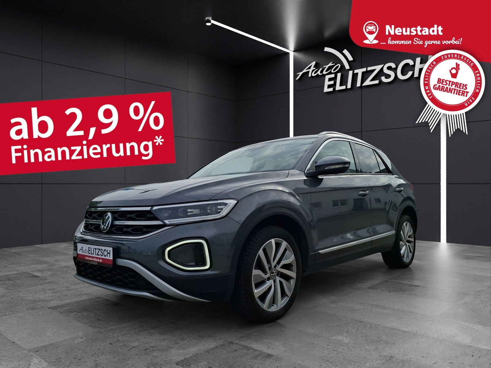Fahrzeugabbildung Volkswagen T-Roc TSI Style LED AHK Navi AID ACC RFK SH 18"
