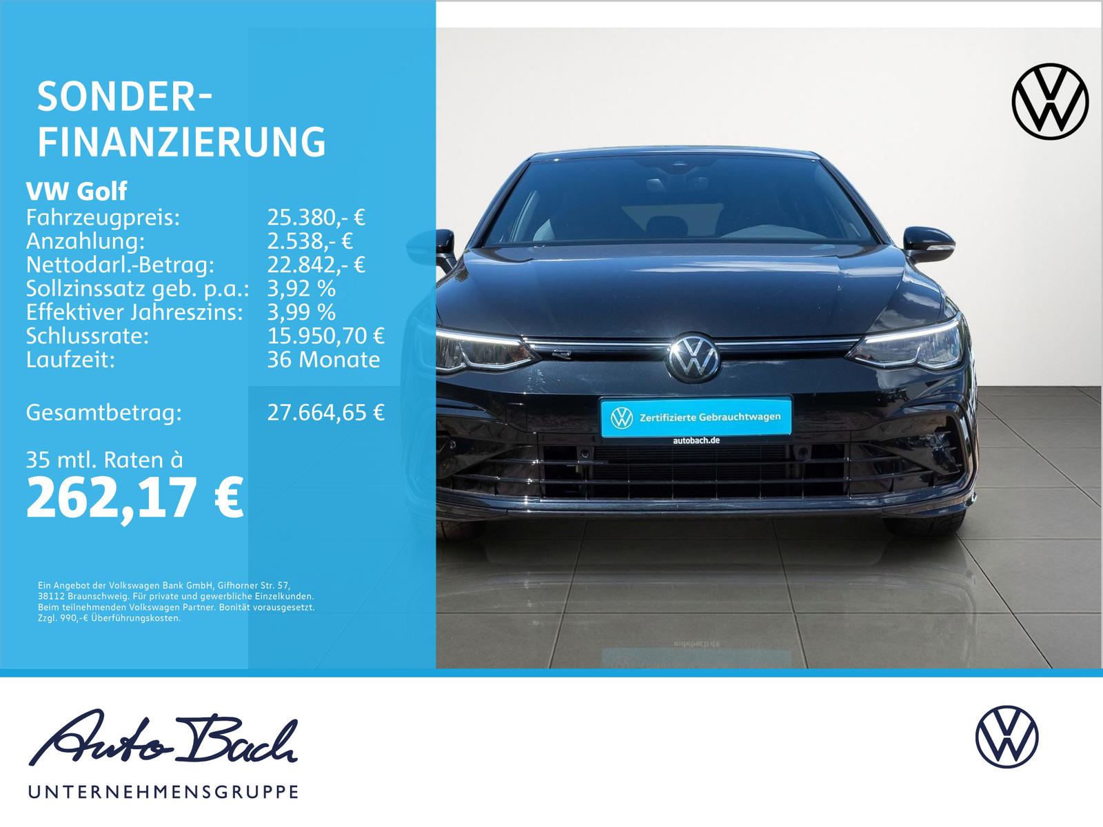 Volkswagen Golf VIII R-Line 2.0TSI DSG LED CarPlay EPH DAB, миниатюра 2