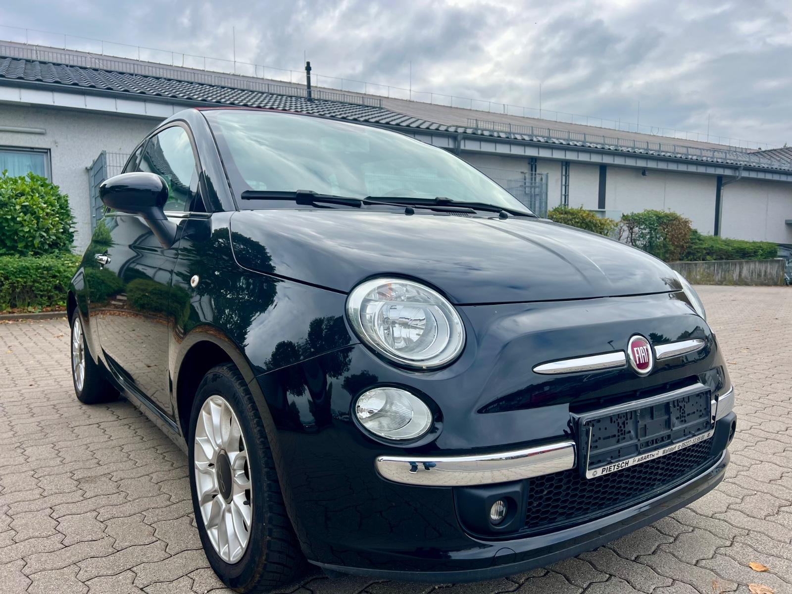 Fiat 500 C Lounge*CABRIO*86-PS*ROTES-VERDECK*HU-NEU !